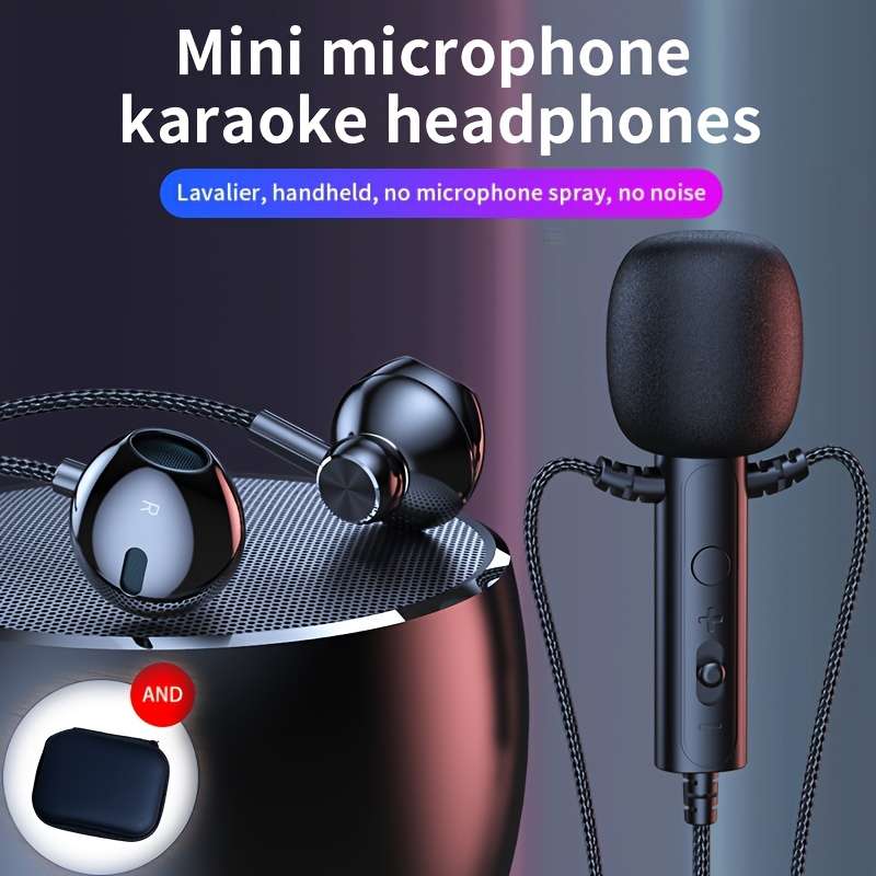 Wired Headphones Black-