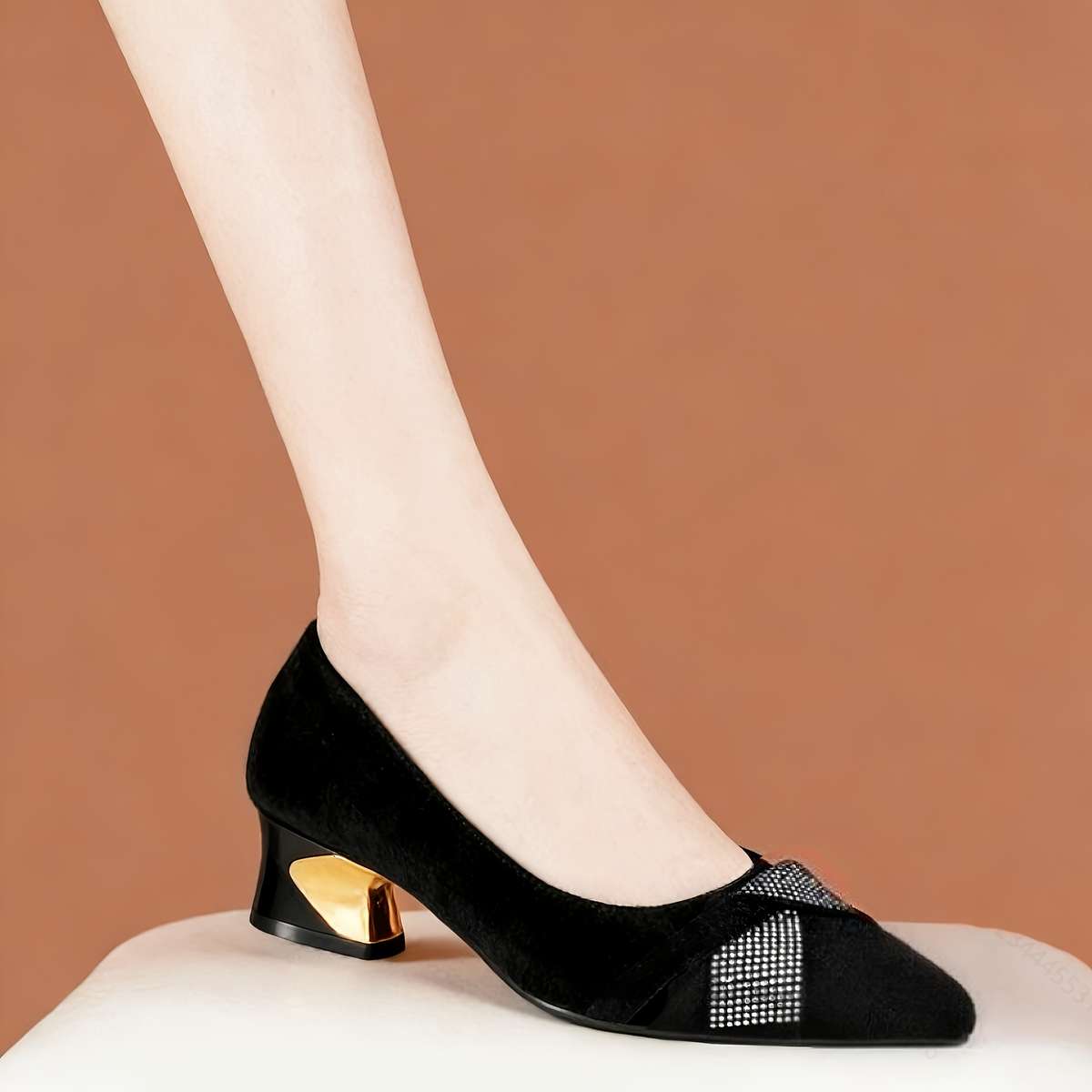 Women S High Heels Color Black Sizeuk 4