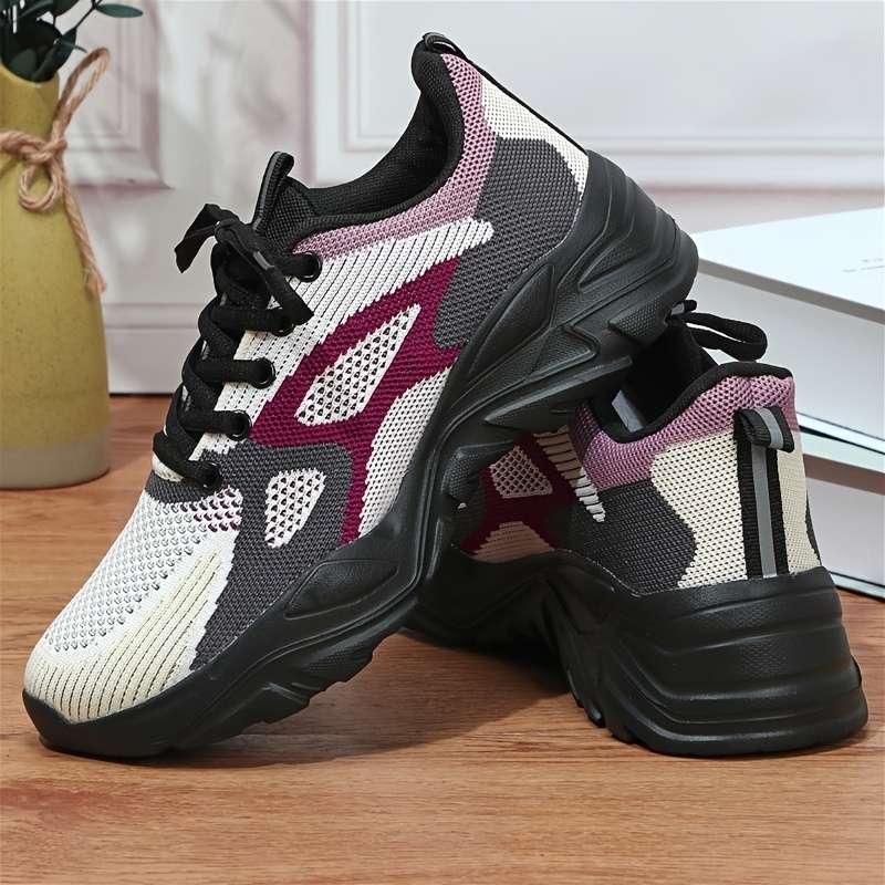 Women S Sneakers Color Blackred Sizeuk 8