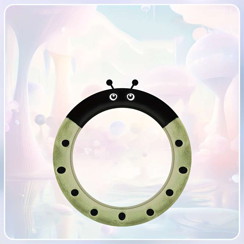 Car Steering Wheel Cover Blue Model Round