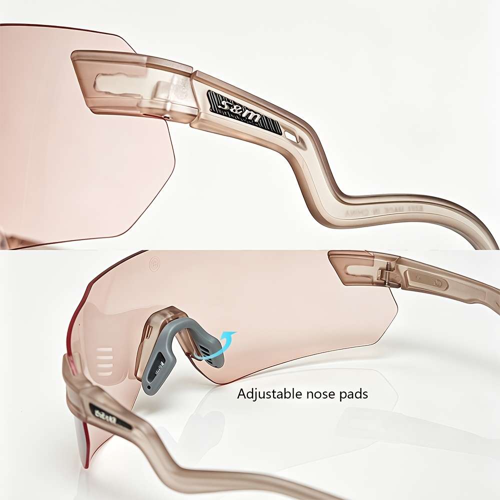 Cycling Glasses Color Transparent Purple