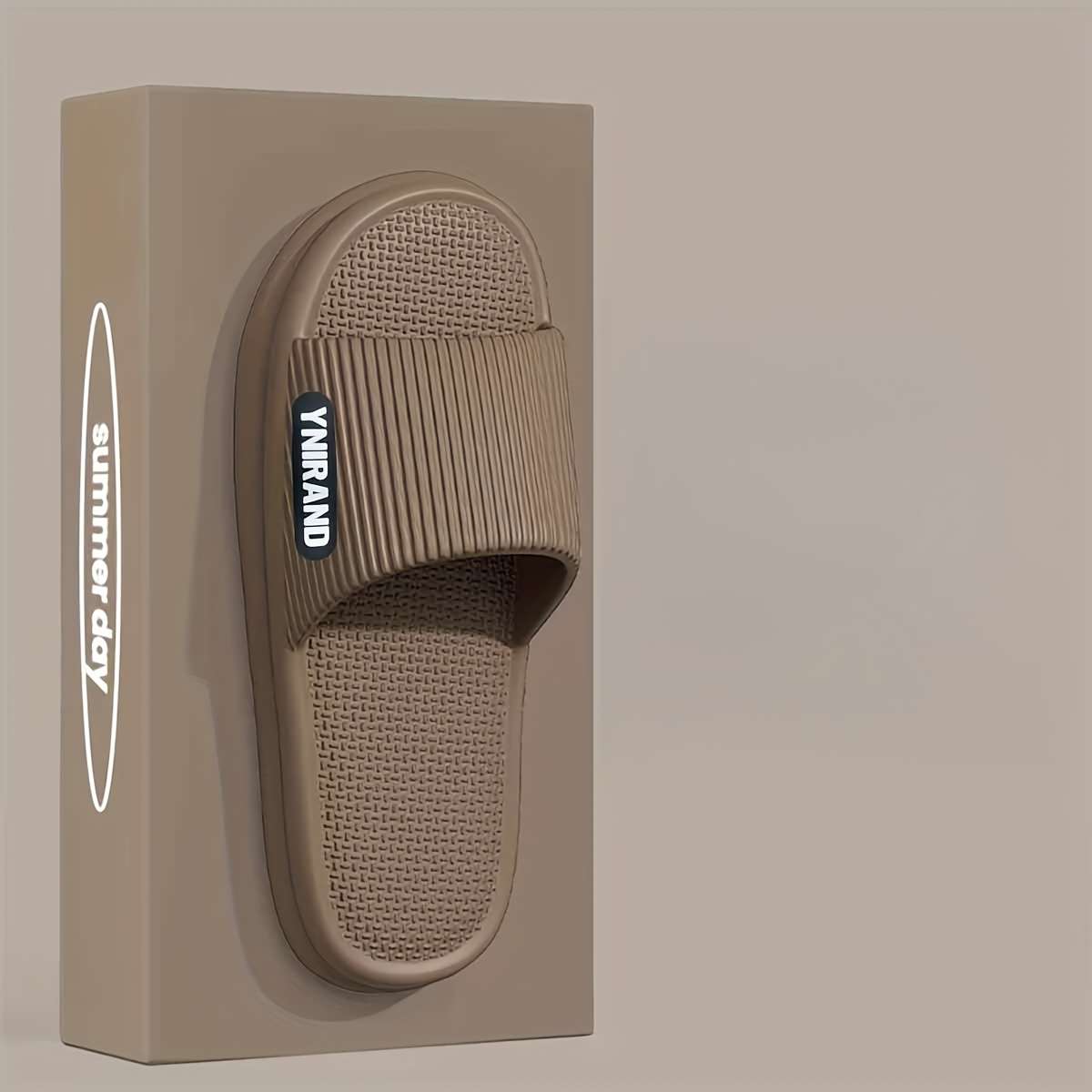Men Slippers Summer Style Light Purple Size Uk 6.5 To 7