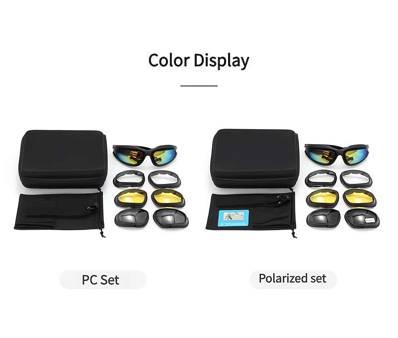 Cycling Glasses Color Polarized Set