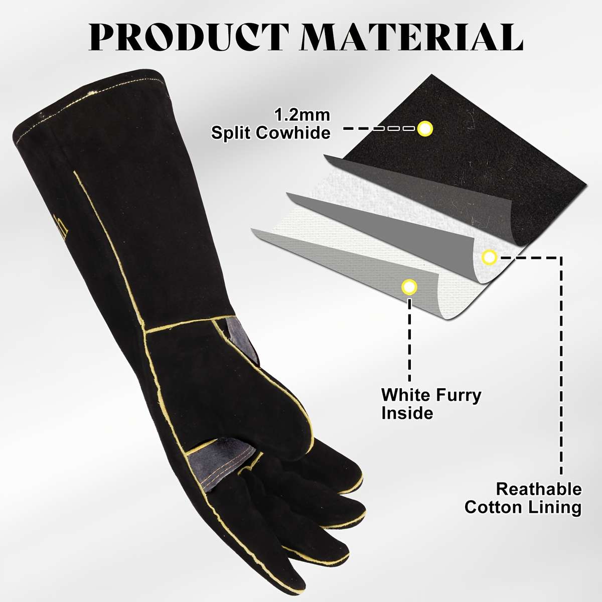 Work Gloves Size 35.56Cm
