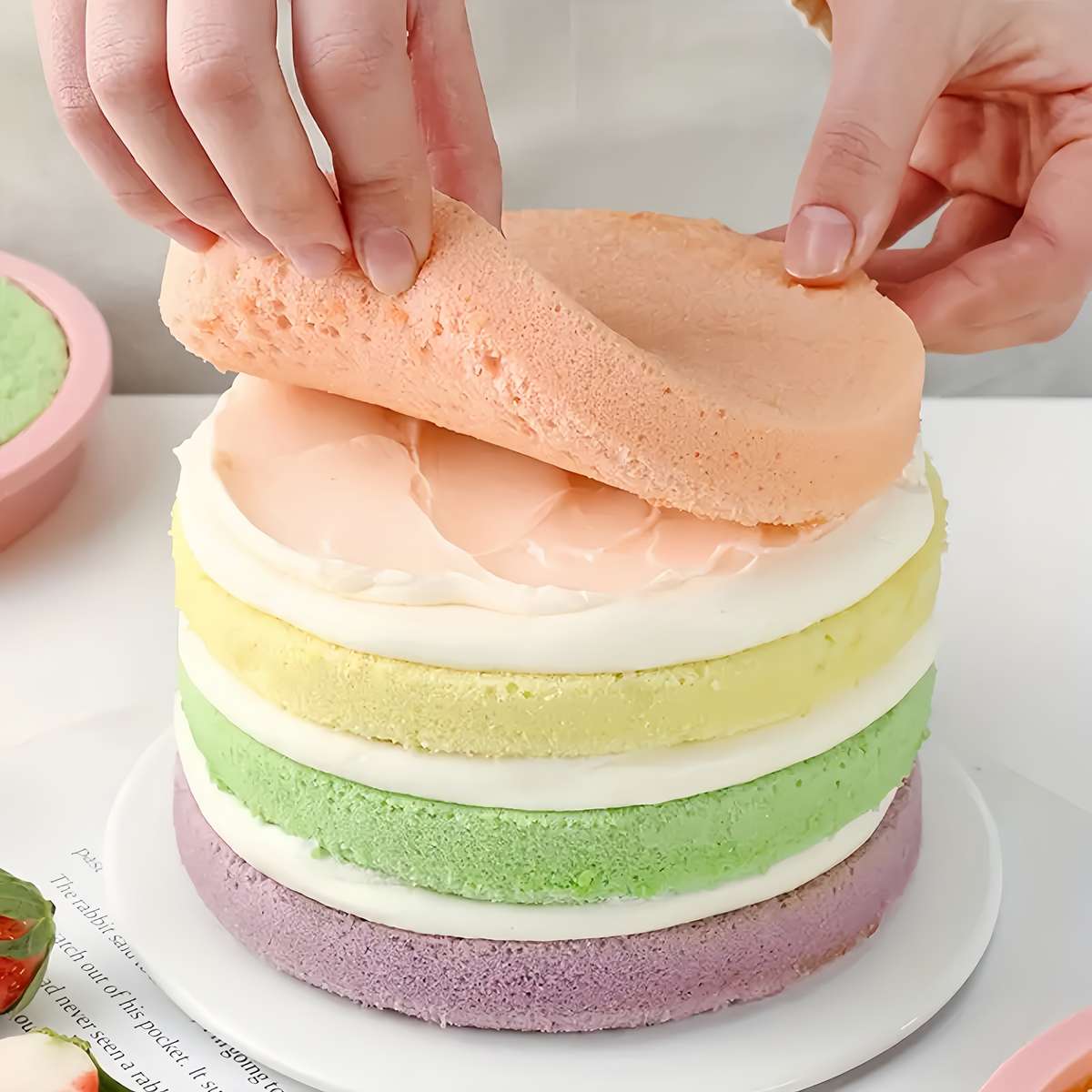 Suitable For Baking Molds Color Green Quantity 2Pcs