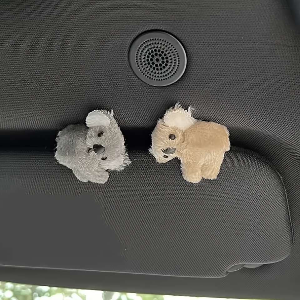 Car Interior Decor Model Gray 2Pcs