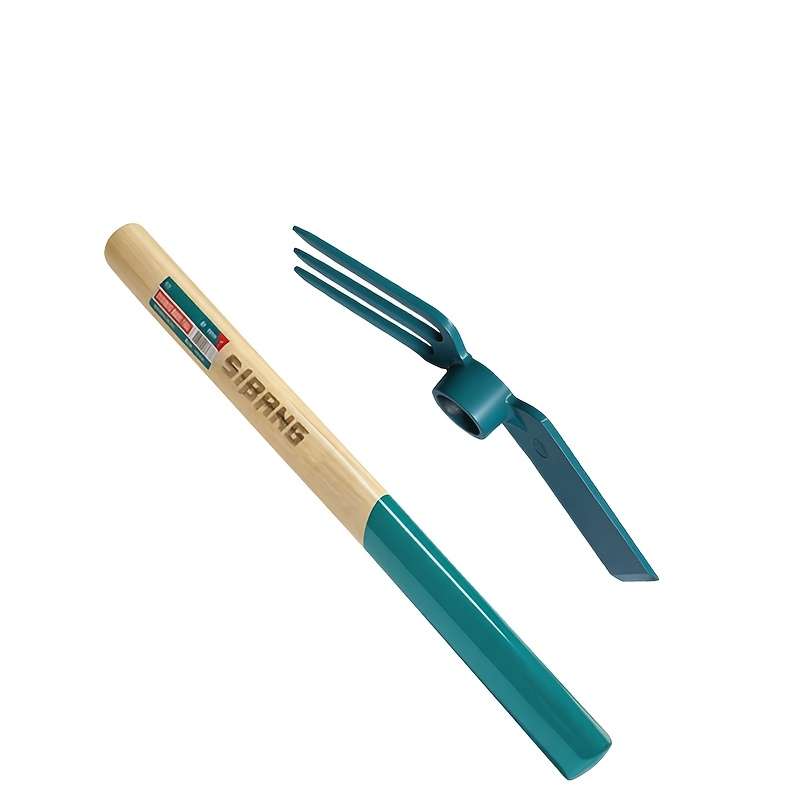 Garden Supplies Model Wooden Handle Three Pointed