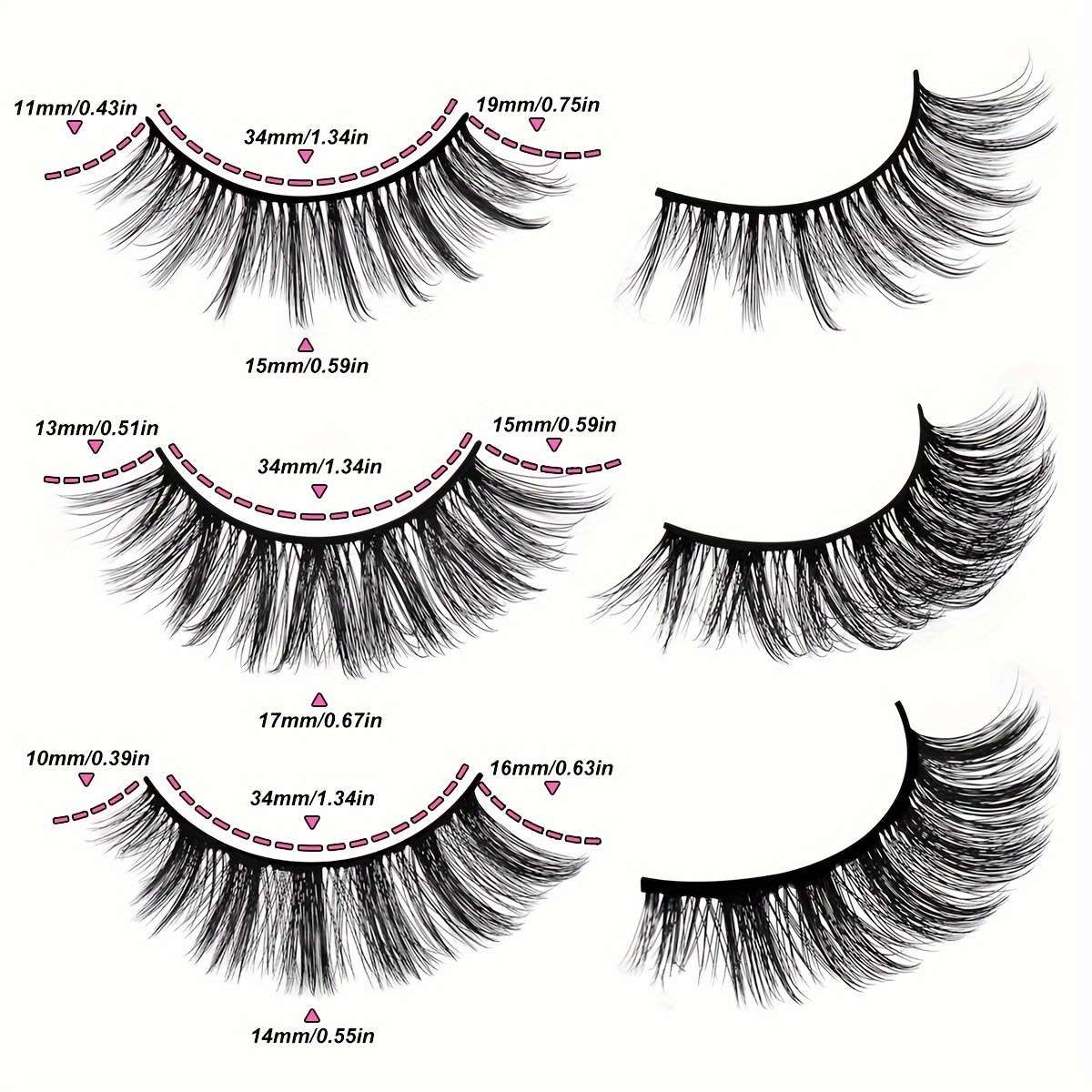 False Eyelashes Model 30P Bai 2