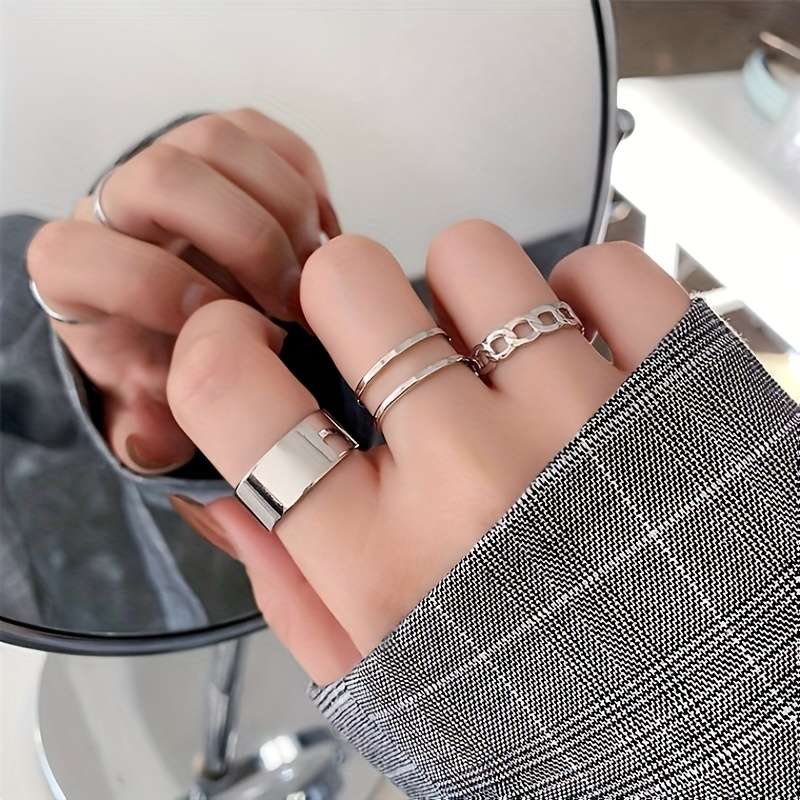 3PCS Modern Fashion Boho Style Ring Quantity