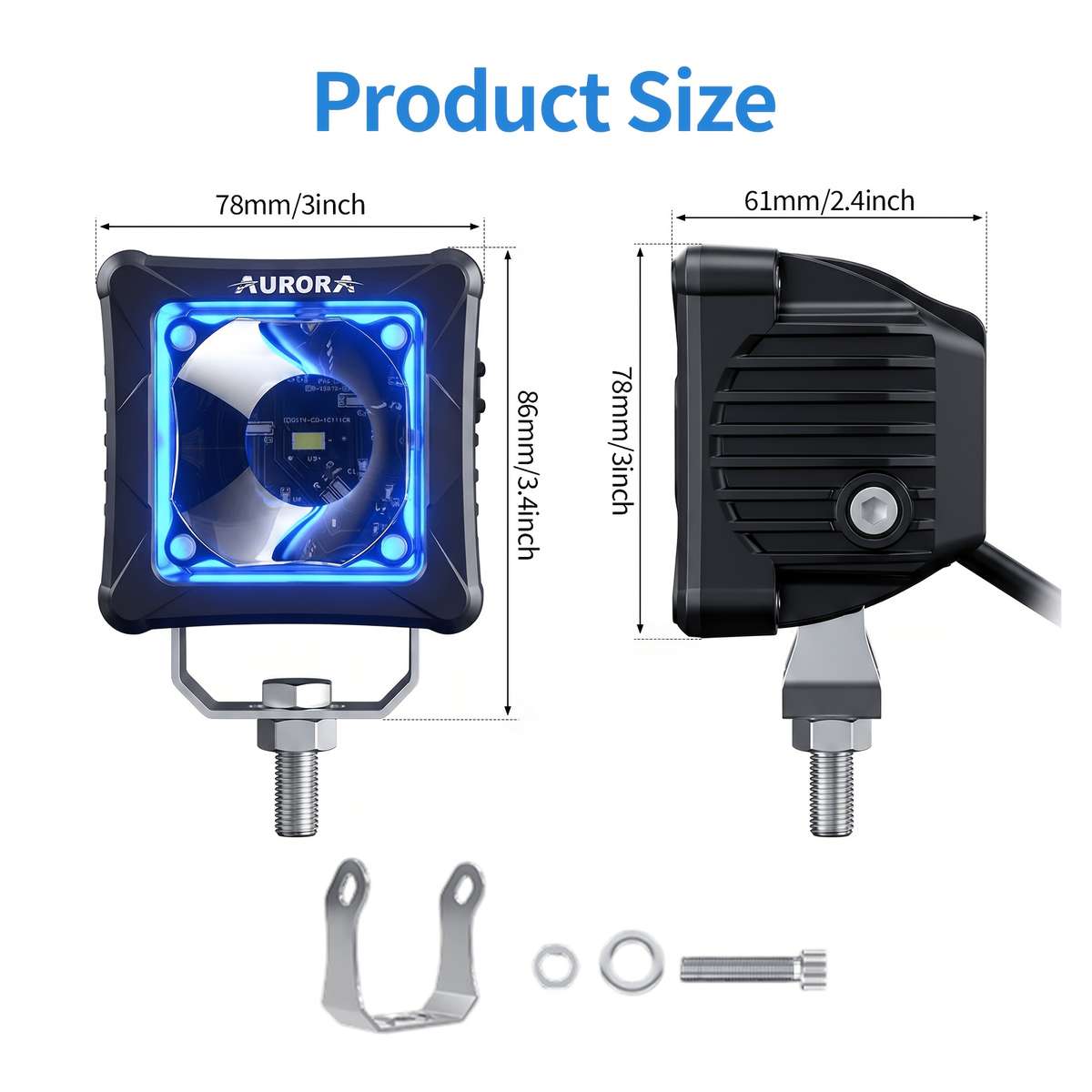 Car Lights Quantity 2Pcs