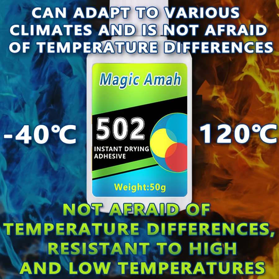 Industrial Grade Quick Drying Magic Amah 502 Instant For Versatile Applications