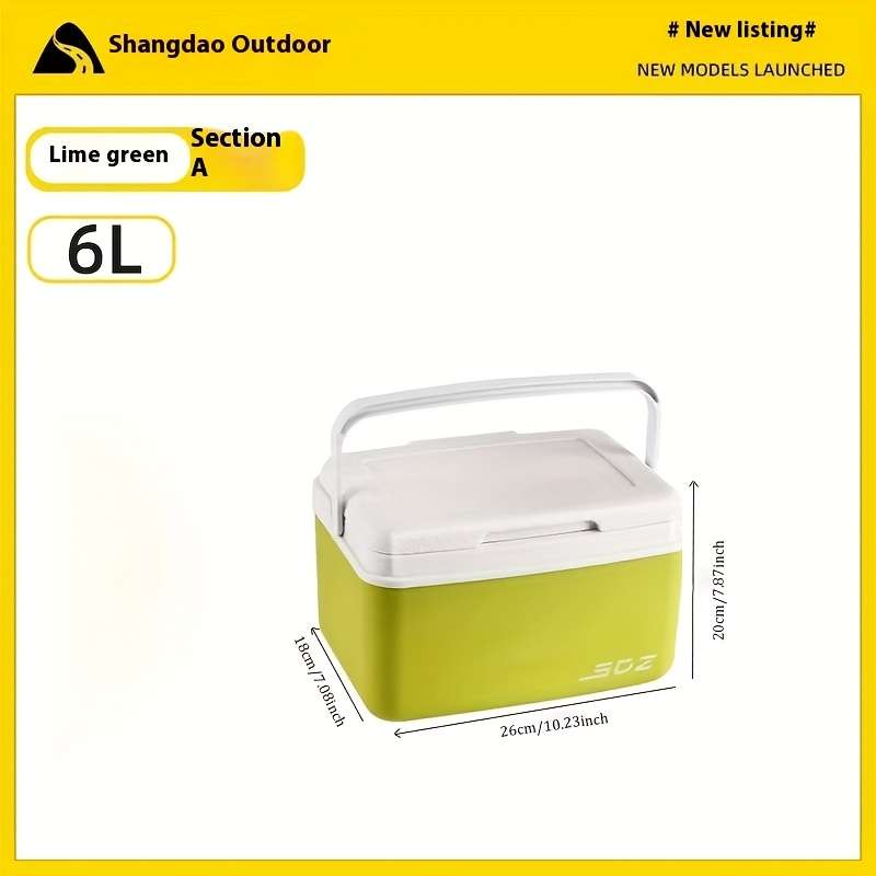 Refrigerator Capacity 6 Liters Extra Thick Lime Green