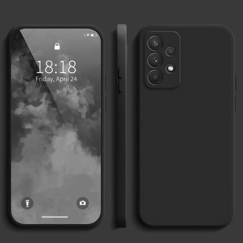 Phone Case Grey Compatible Model Galaxy A73 5G