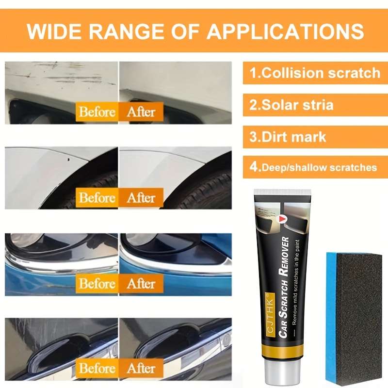 Car Scratch Repair Tool Capacity 5Pcs Add Sponges