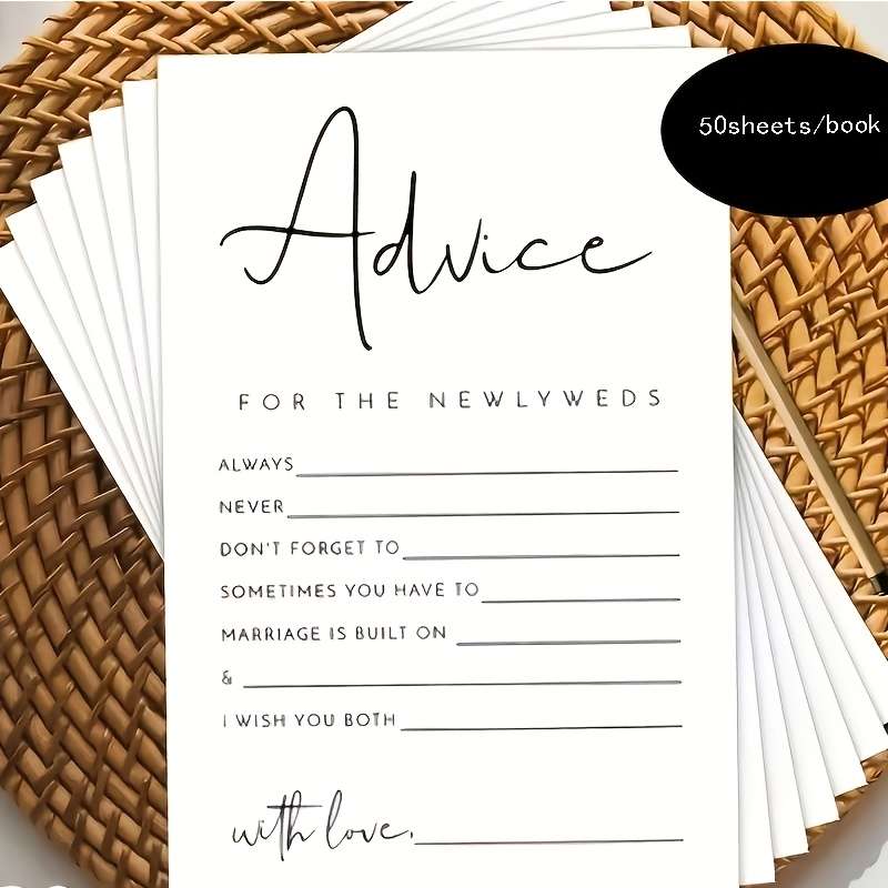 Wedding Supplies Quantity 50Sheets Book