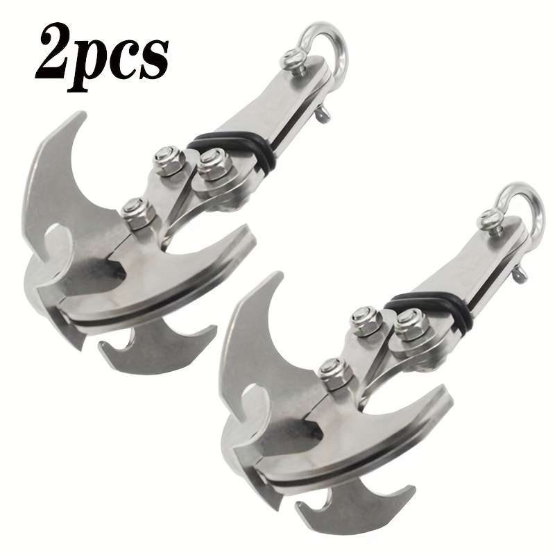 Hook Upquantity 2Pcs Stainless Steel Folding Hook