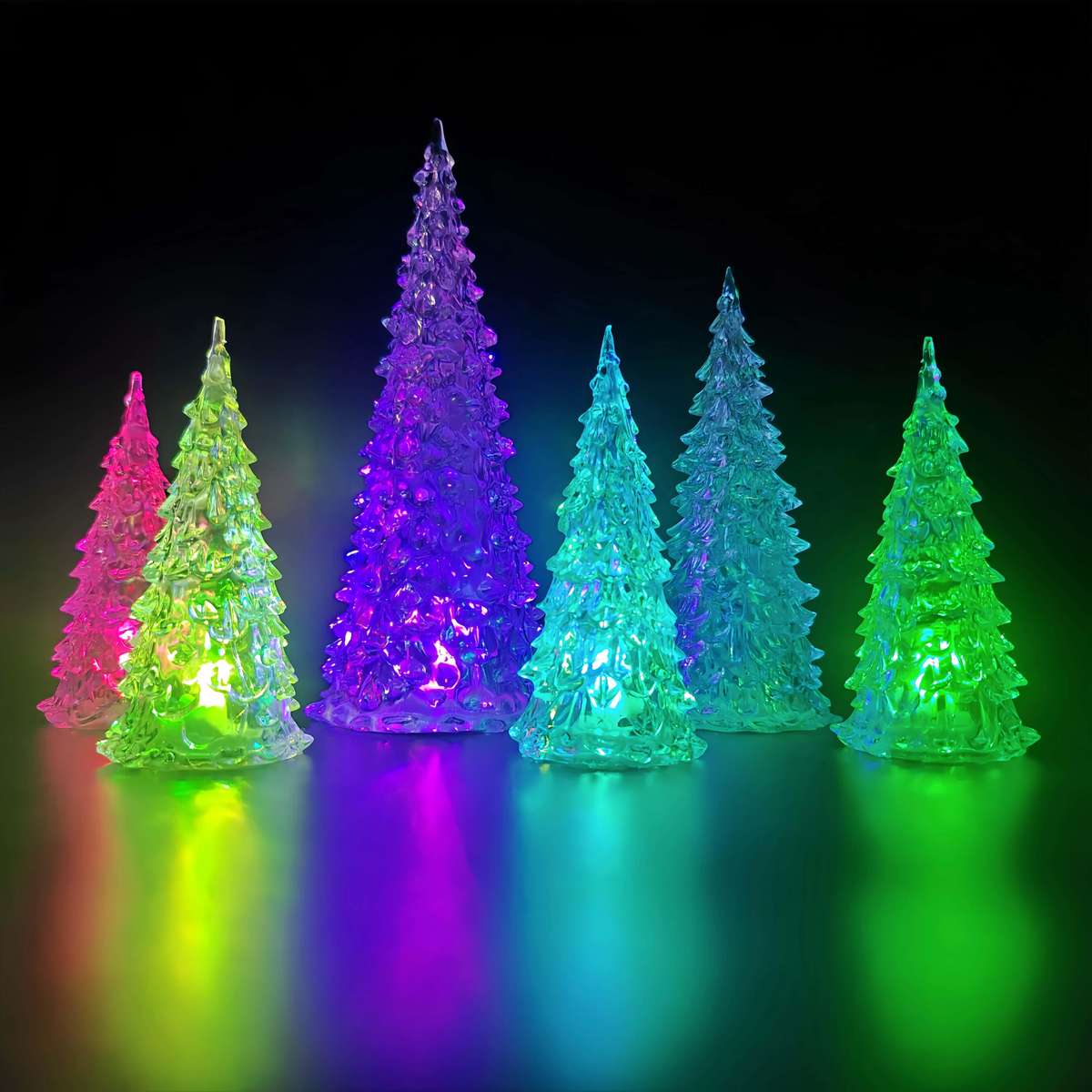 Christmas Lights 12.7Cm  4Pcs   Add  21.59Cm