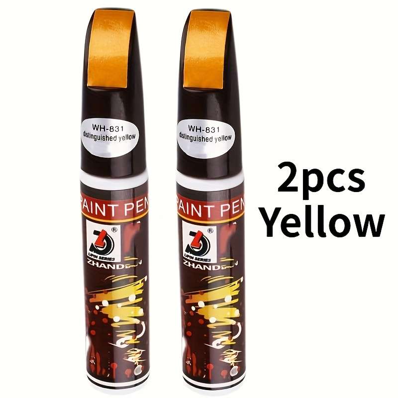 Car Scratch Repair Tool Color Yellow Quantity 2Pcs