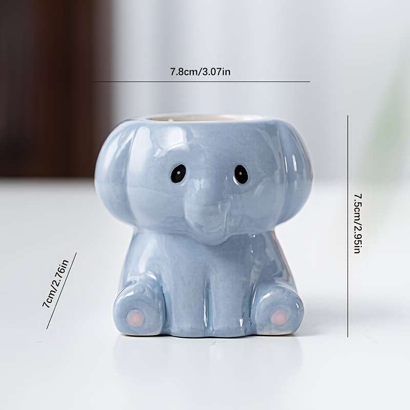 Flowerpot Items Hippopotamus Flowerpot