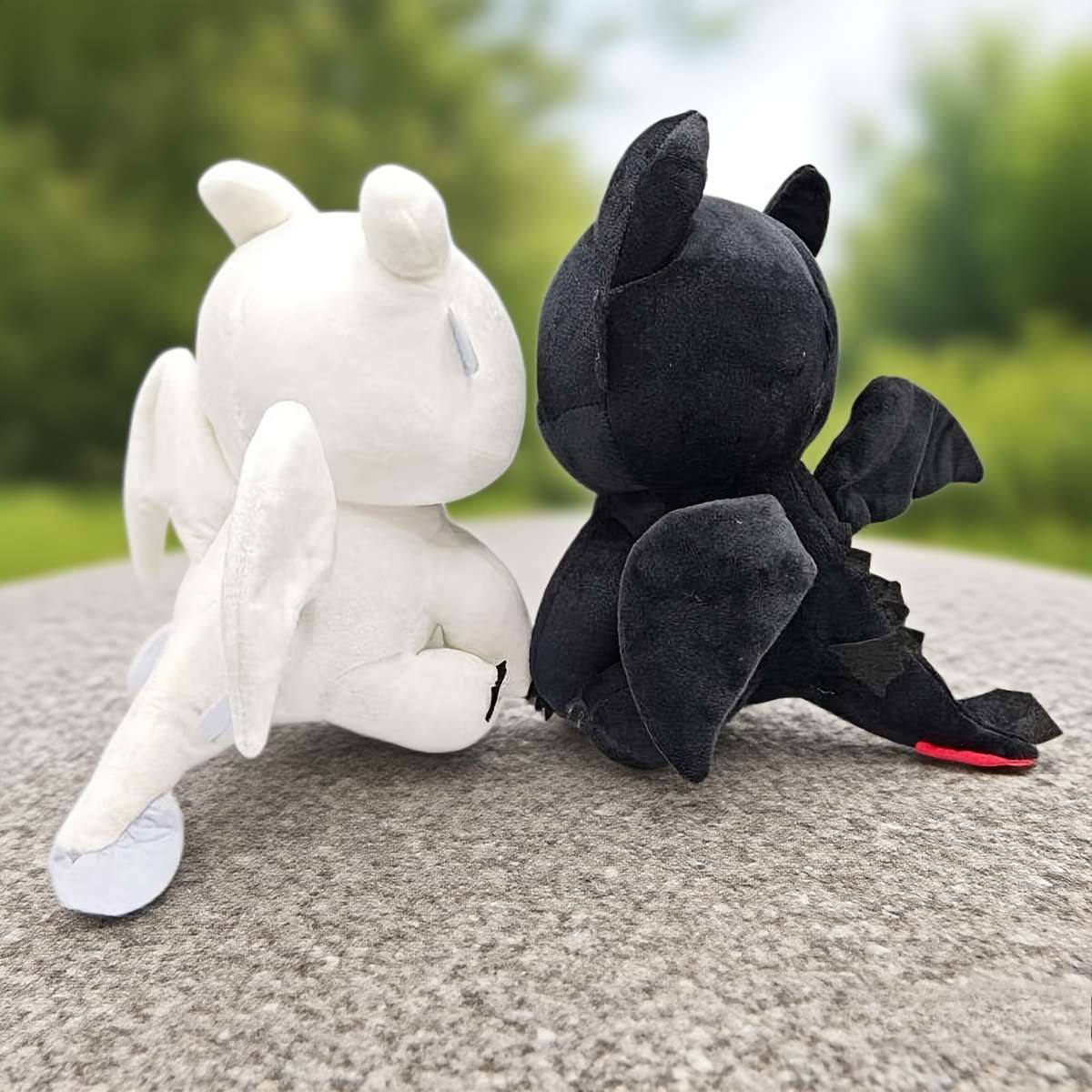 Toy Dolls Items Sitting on the Black Dragon