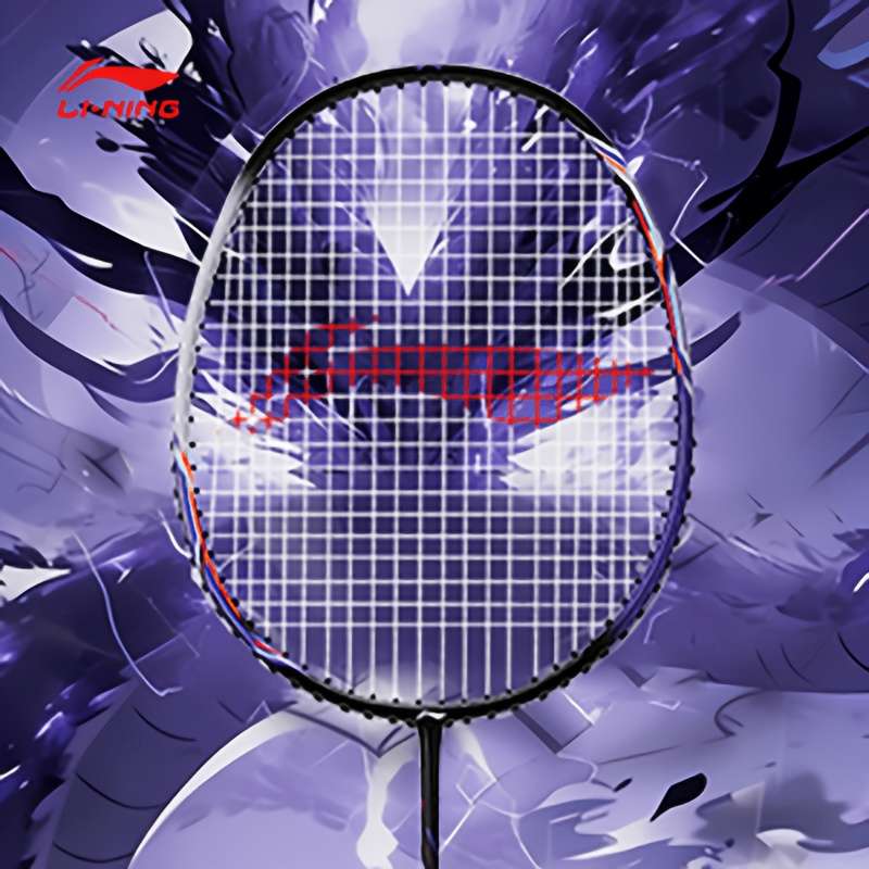 Badminton Racket Model Aypv0252 Pearl White Zircon Purple