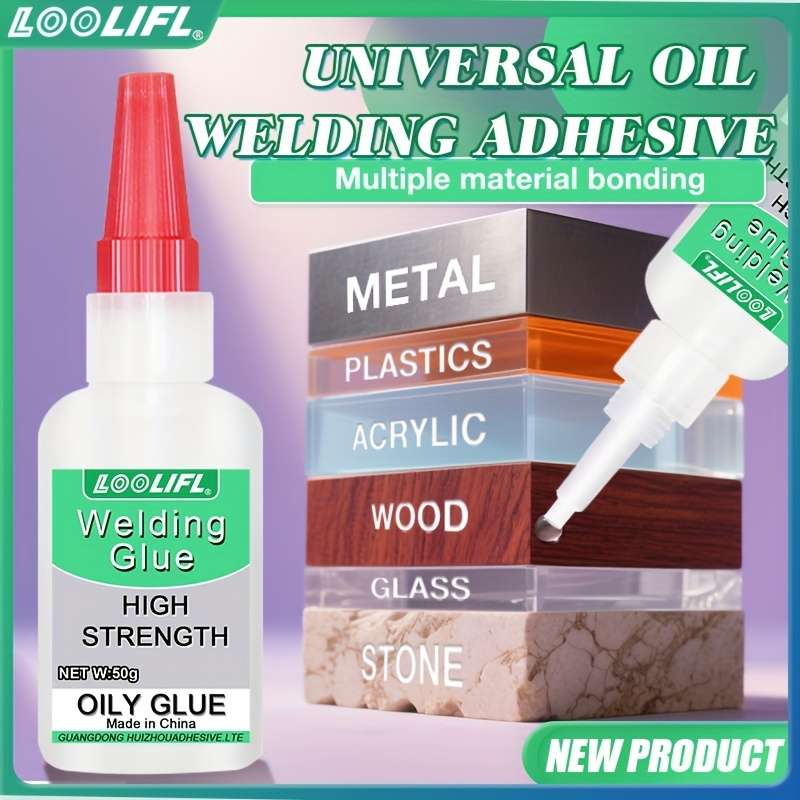 2Pcs Strong Hold Non Toxic Super Glue Quickdry Adhesive For Workshop Tasks Clear