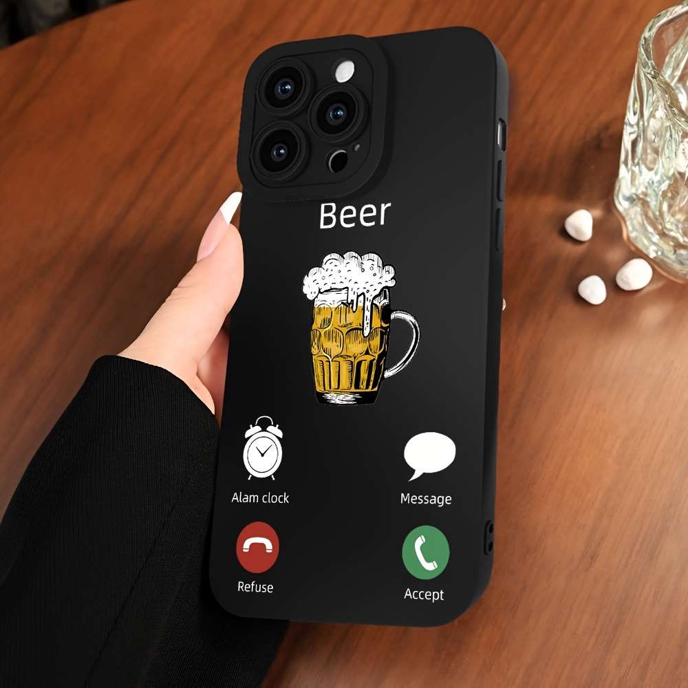 Black For iPhone Phone Case