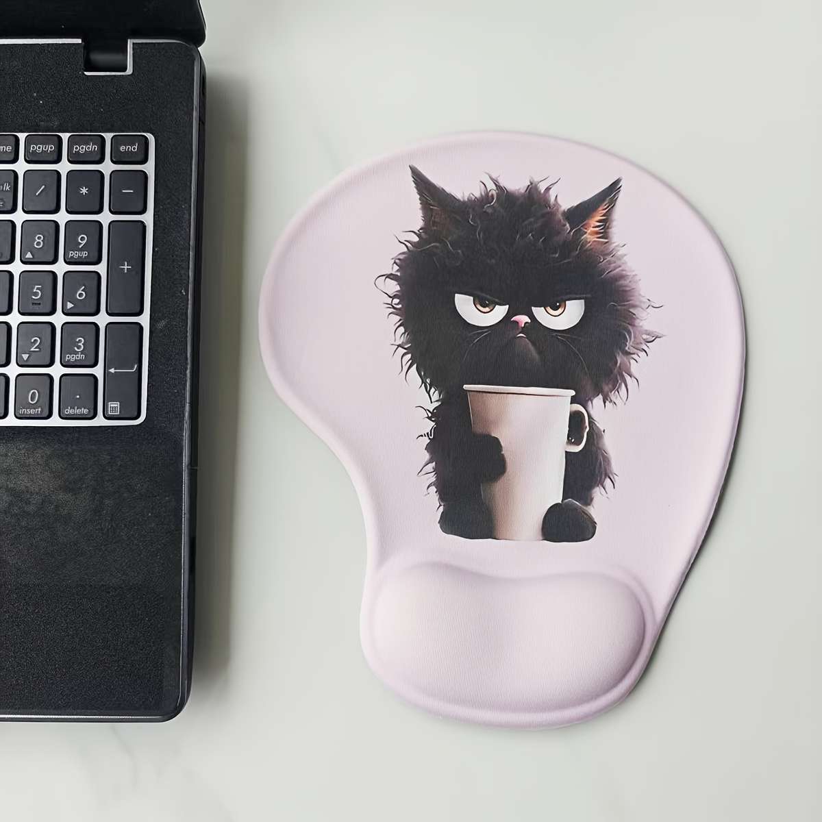 Modern Thickened Cute Mouse With Ergonomic Wrist For Pc Gamers Purple