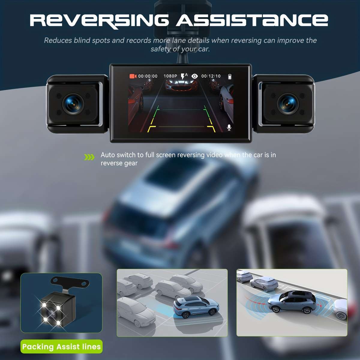Dashcam Items 4 Lenses 64Gb