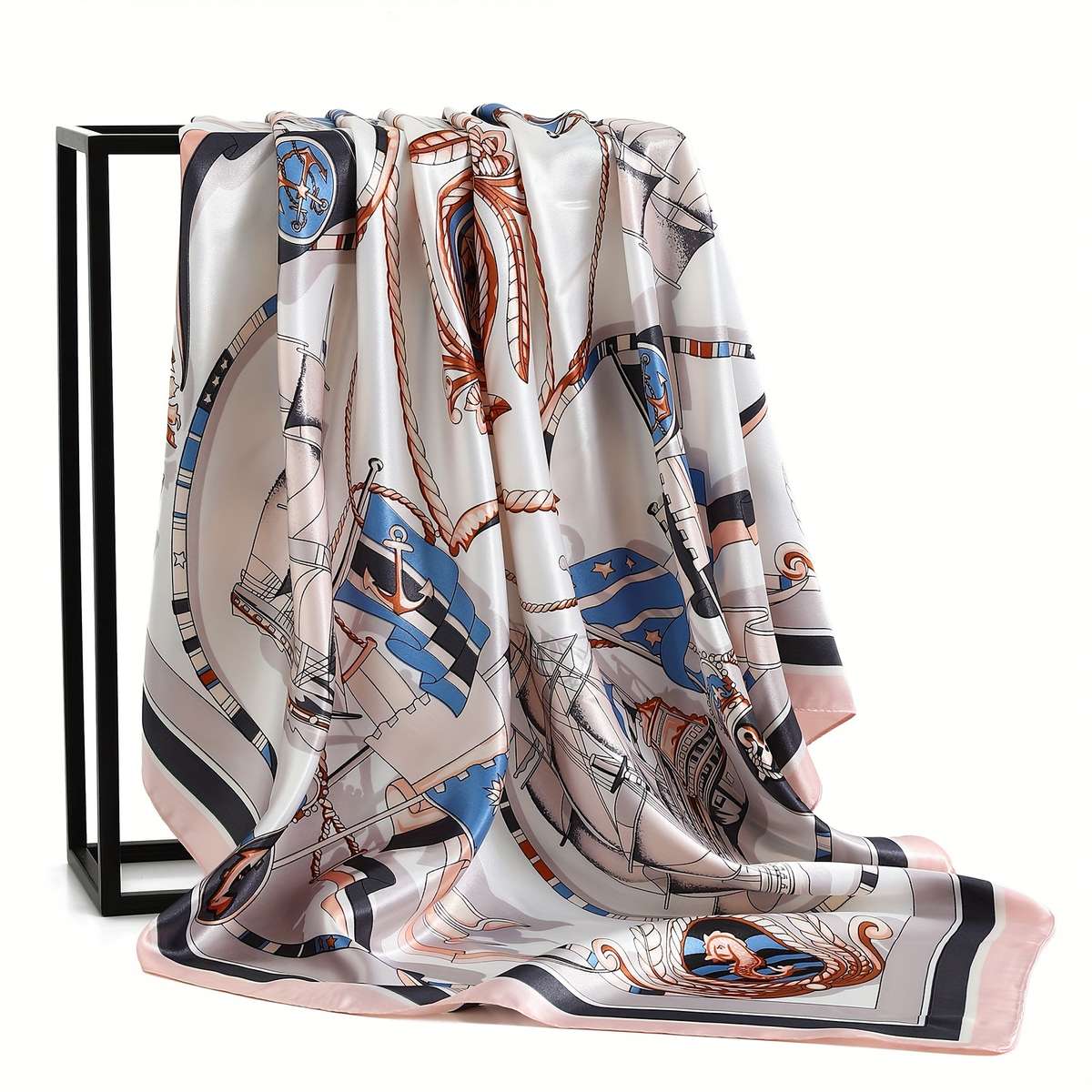 Scarf Color Blue 2