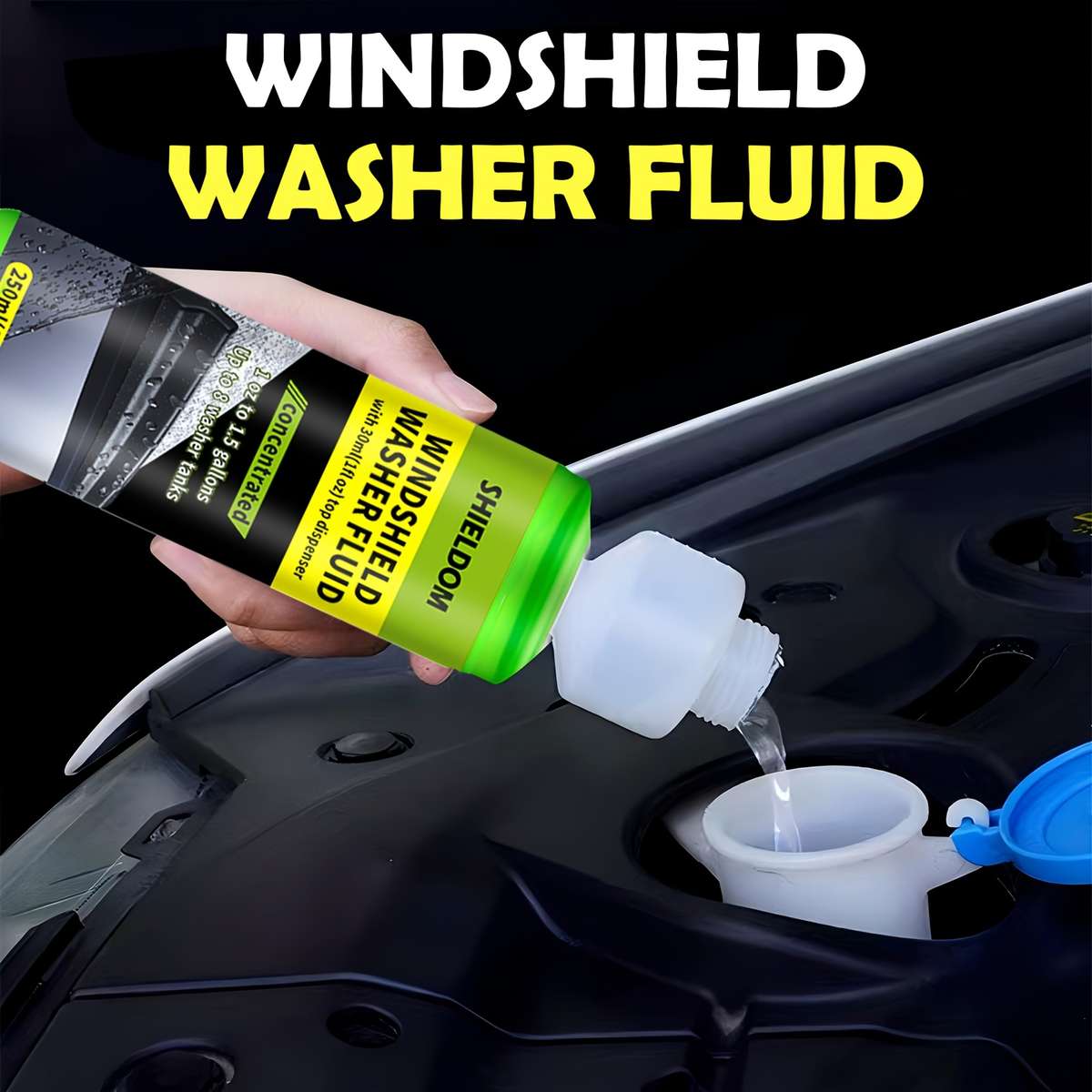Car Glass Cleaning Capacity 250Ml8.5Oz