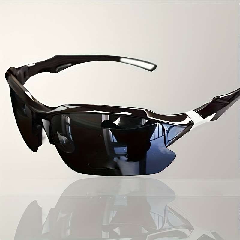 Cycling Glasses Color Black And Yellow