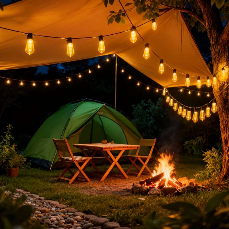 String Lights Color Warm Color Size7.7 Meter   20 Bulbs
