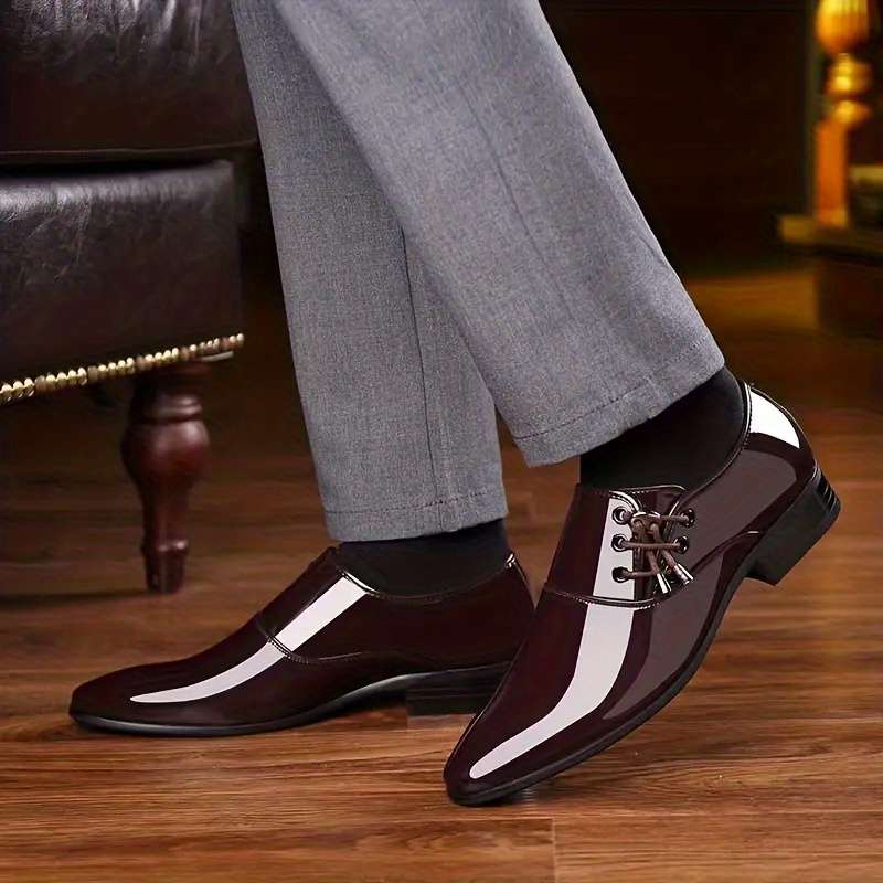 Mens Leather Shoes Color Brown Sizeuk 8