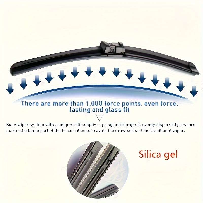 Windshield Wipers Items 3Pcs