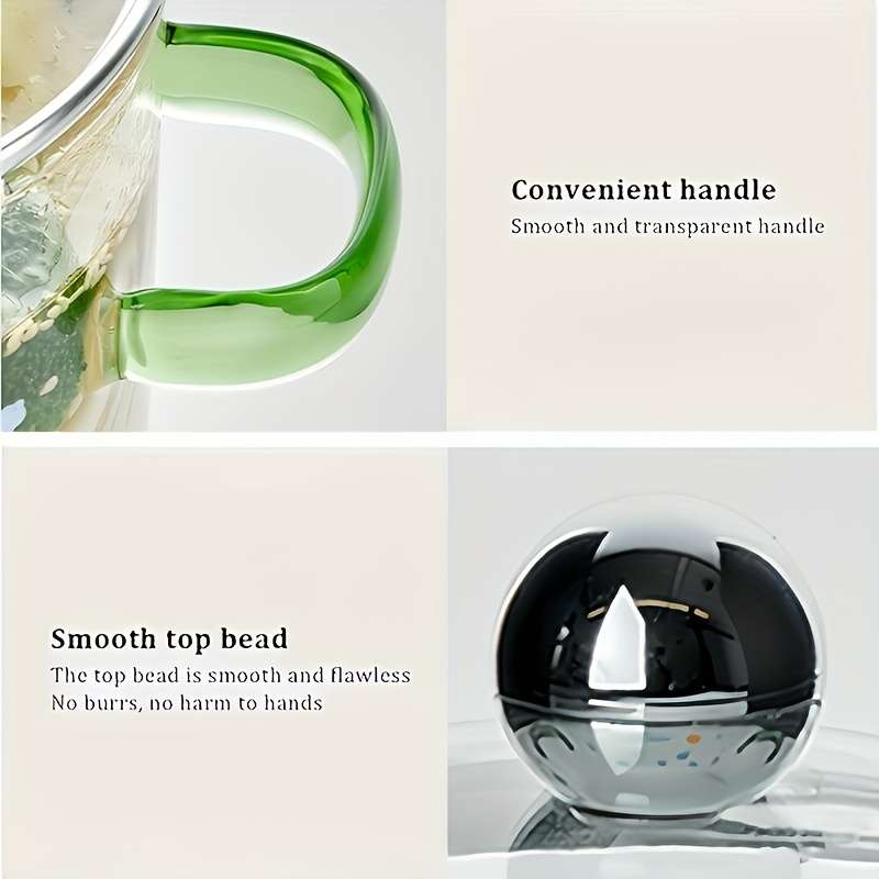 Heat-Resistant And Durable High Borosilicate Glass Cooking Pot