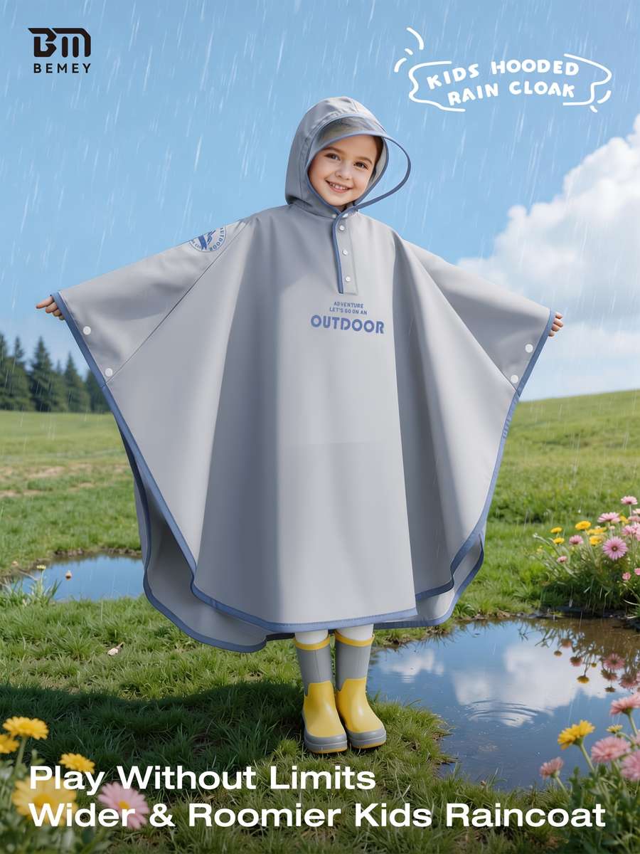 Raincoat Grey Size 13Y