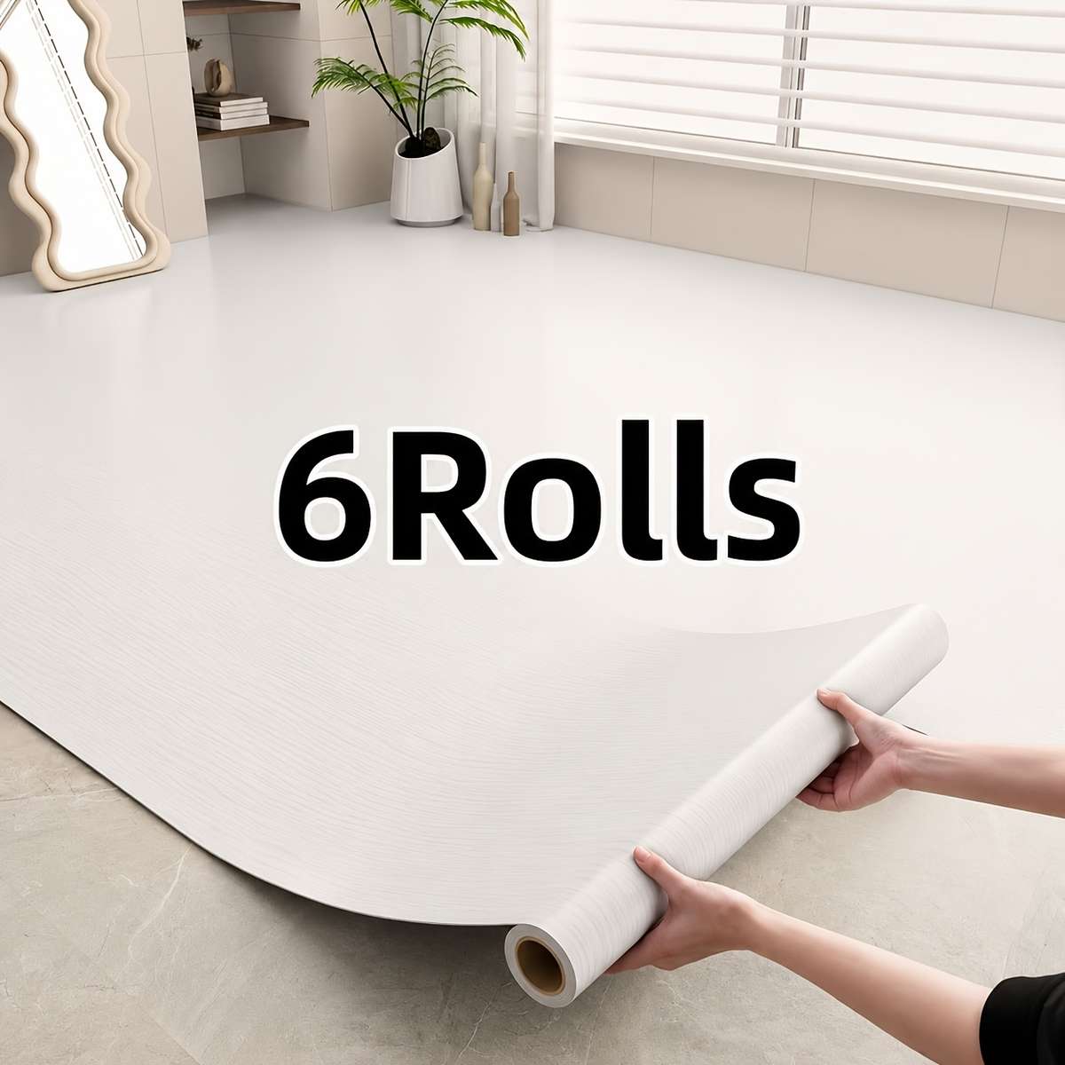 Self Adhesive Floor Stickers Luxury Custom Edition 4 6 Rolls