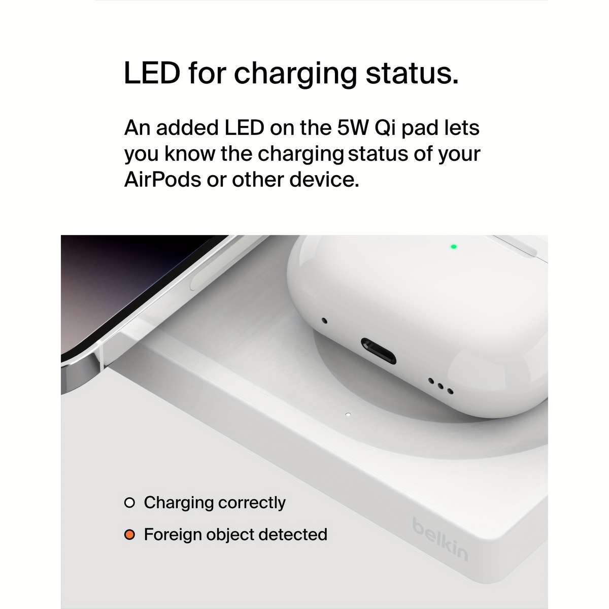 Charger Color White