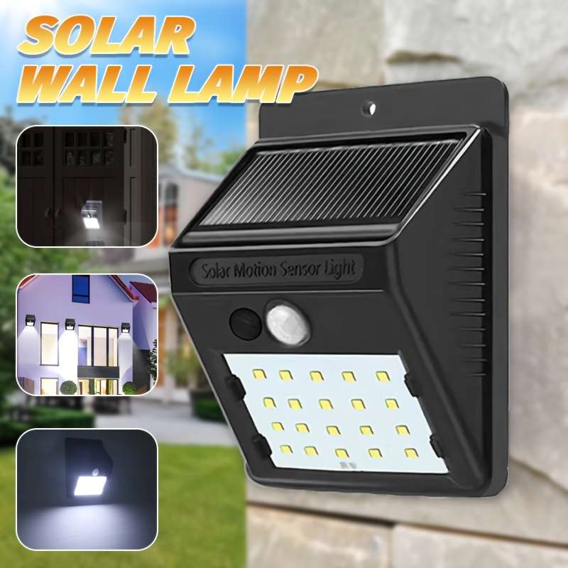 Solar Emergency Lights Quantity 2Pcs