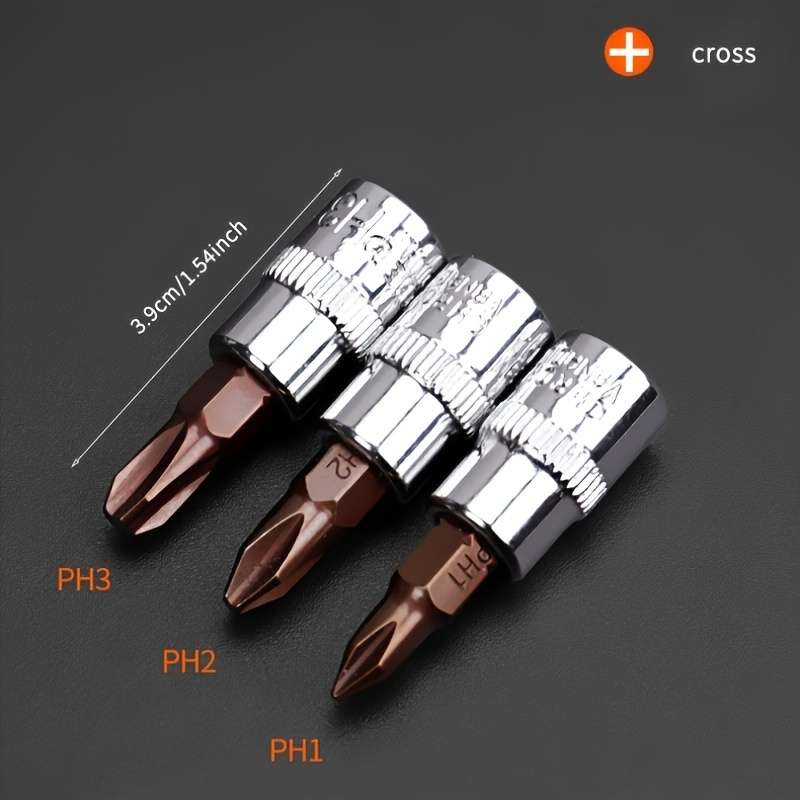 Screwdriver Bit Tool Set Model 5Pc T15 T20 T25 T30 T40