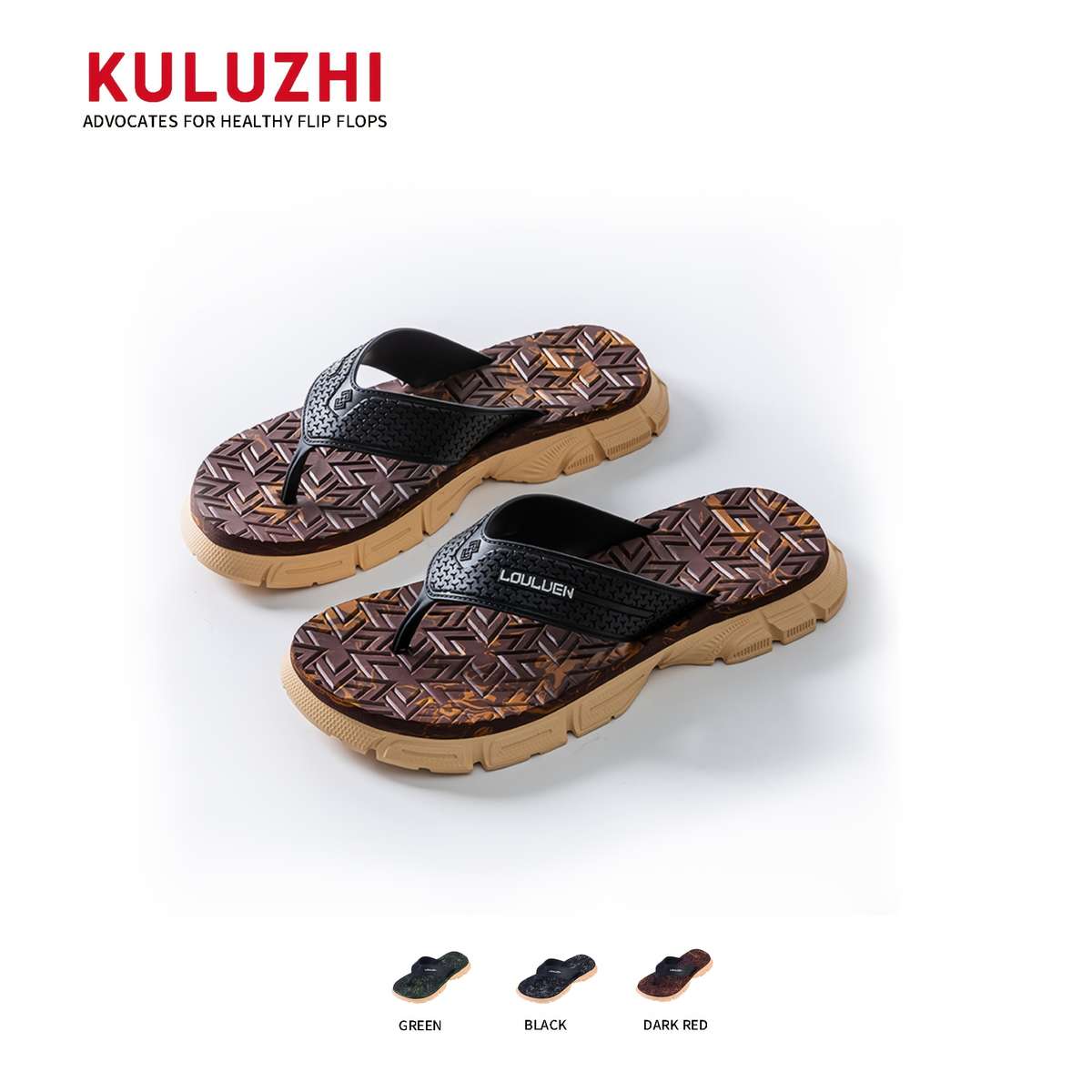 Sandals Color Deep Red Size Uk 7