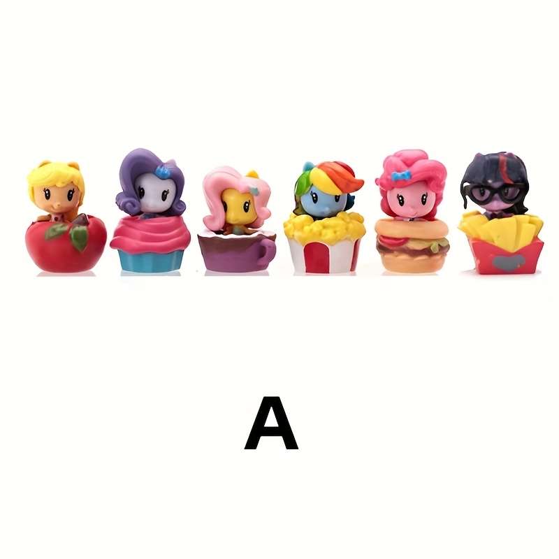 Childrens Toys Color A Set Of 6 Ponies