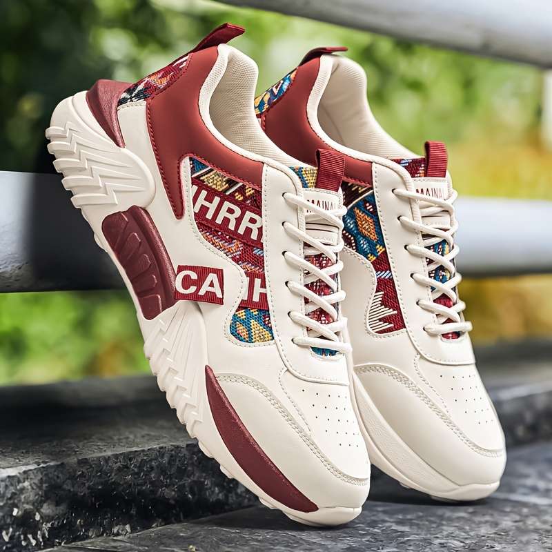 Women S Sneakers Color White Red Sizeuk 8