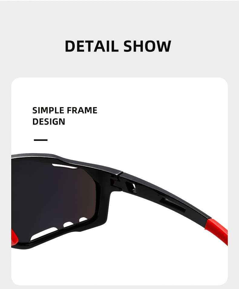 Cycling Glasses Color C2 Green Grey White Red