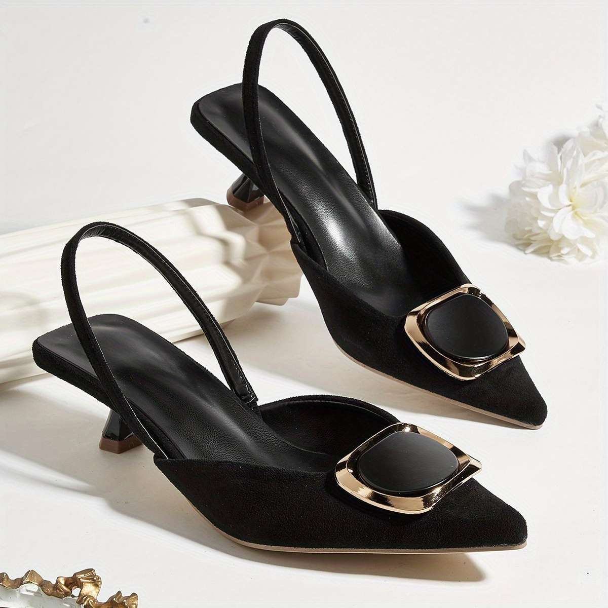Women S High Heels Color Black Sizeuk 6
