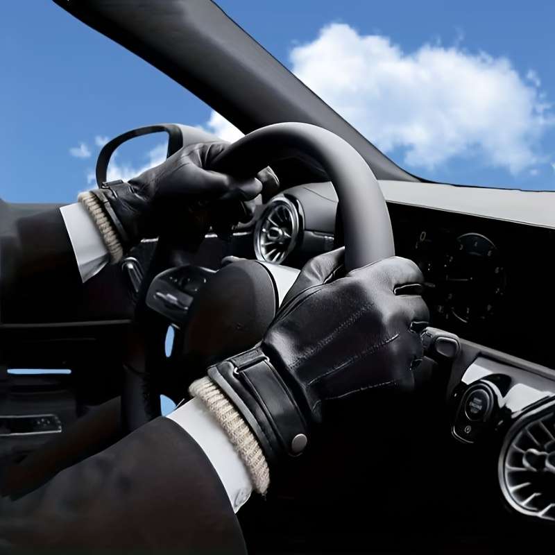 Winter Gloves Color Black