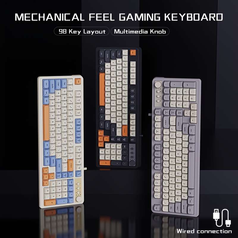 Keyboard Color White Model Mixed Light