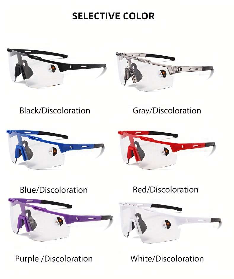 Cycling Glasses Color C5 Grey Photochromic