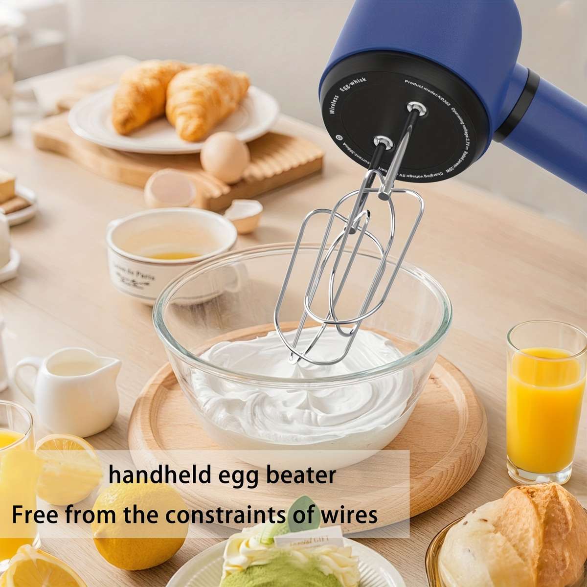 Egg Beater Color Blue Quantity 2 Egg White Sticks2 Dough Sticks